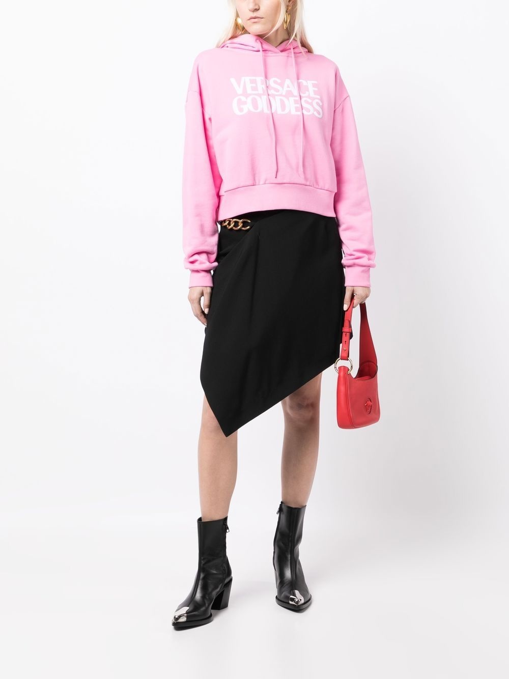 Versace Goddess logo hoodie - 2