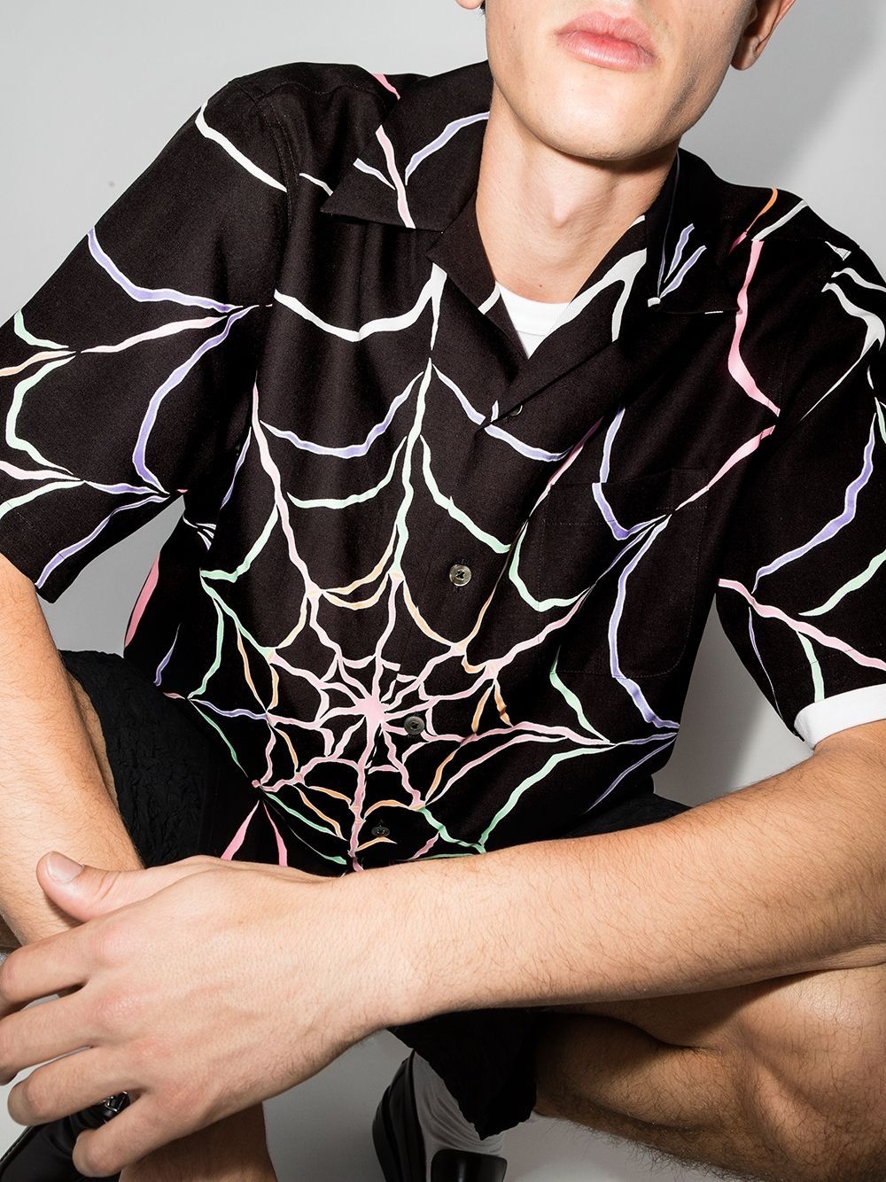 x WOLF'S HEAD Cobweb shirt - 4