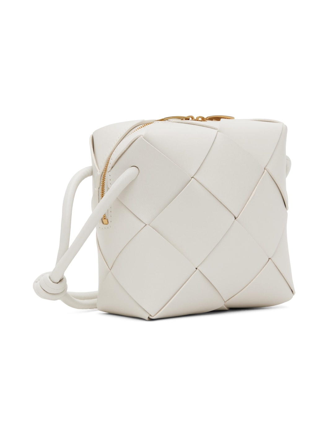 White Mini Cassette Camera Bag - 3