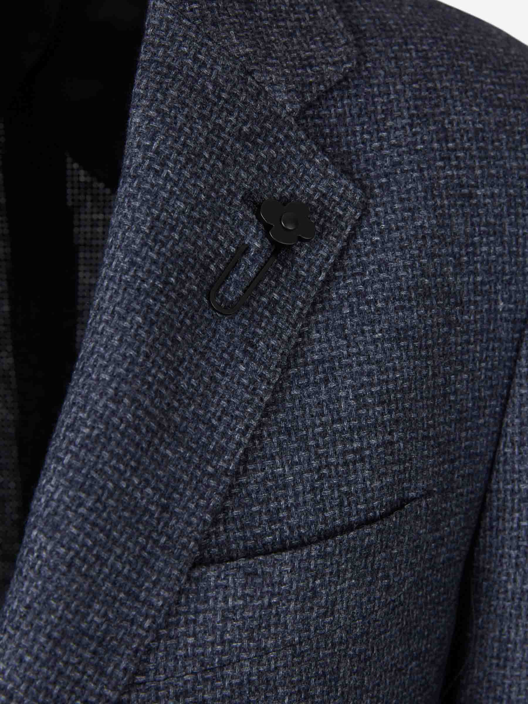STRAIGHT WOOL BLAZER - 3