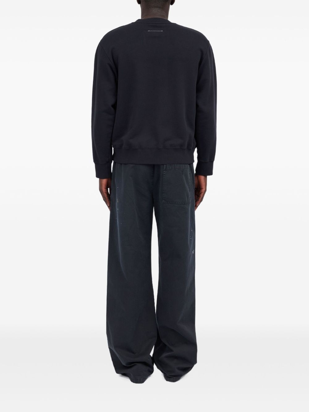 Numbers-motif sweatshirt - 5