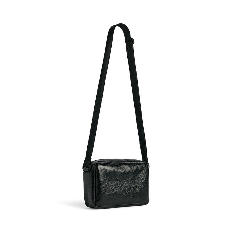 Men's Balenciaga | Automobili Lamborghini Explorer Shoulder Bag  in Black 3