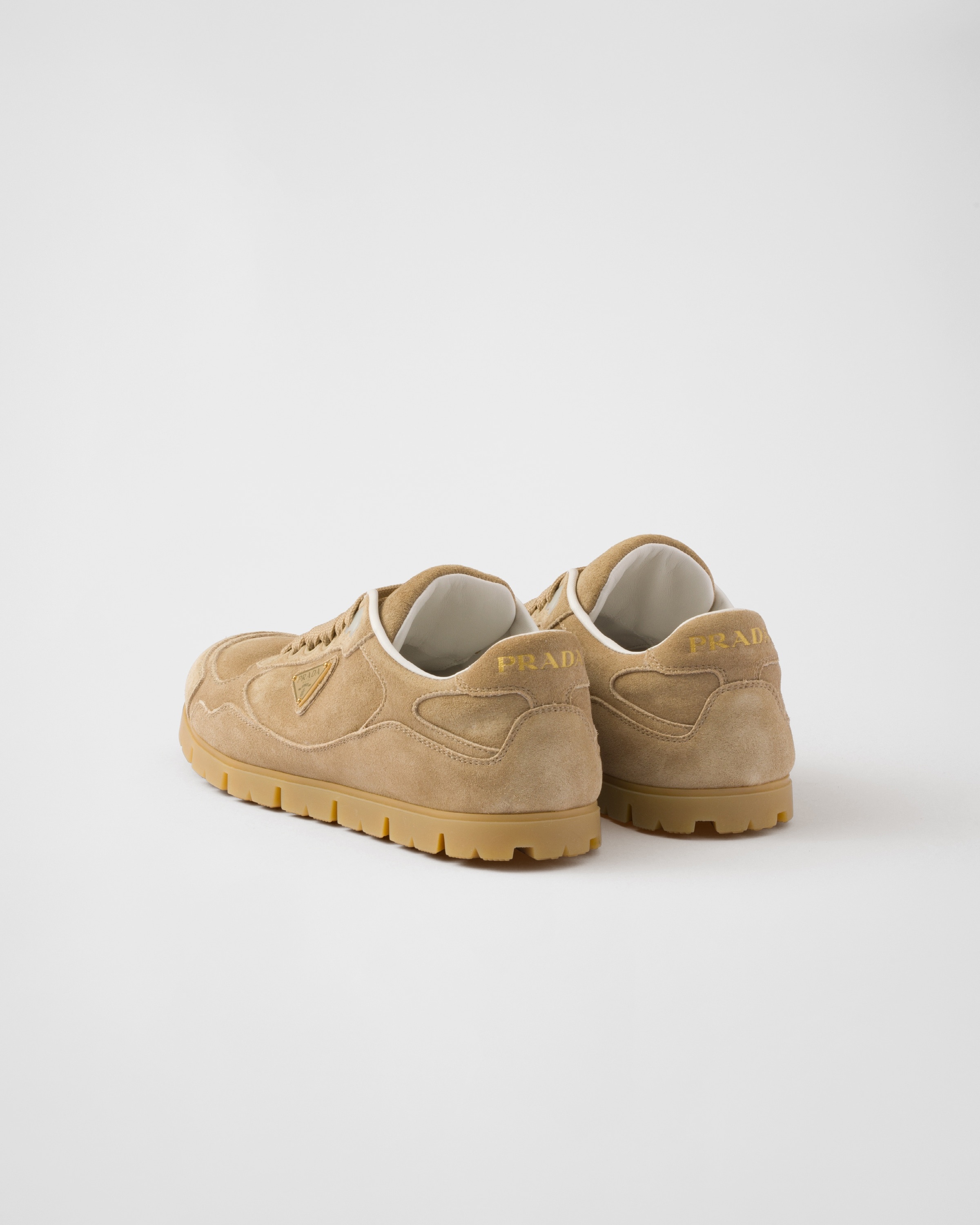 Faded suede sneakers - 5