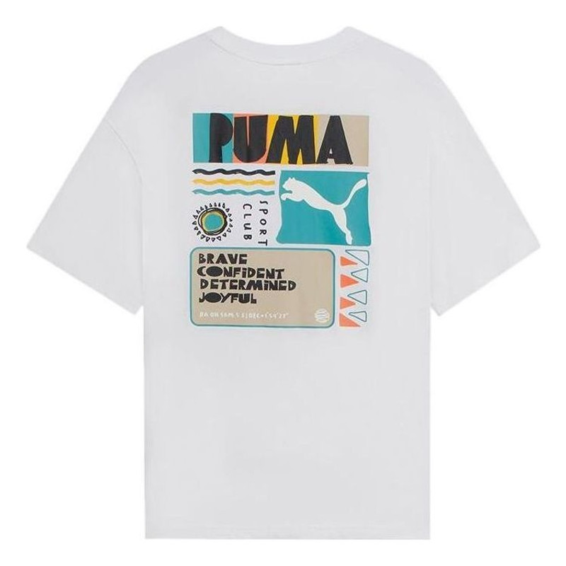 PUMA PUMA Hc Relaxed Tee 'White' 536926-02 outlook