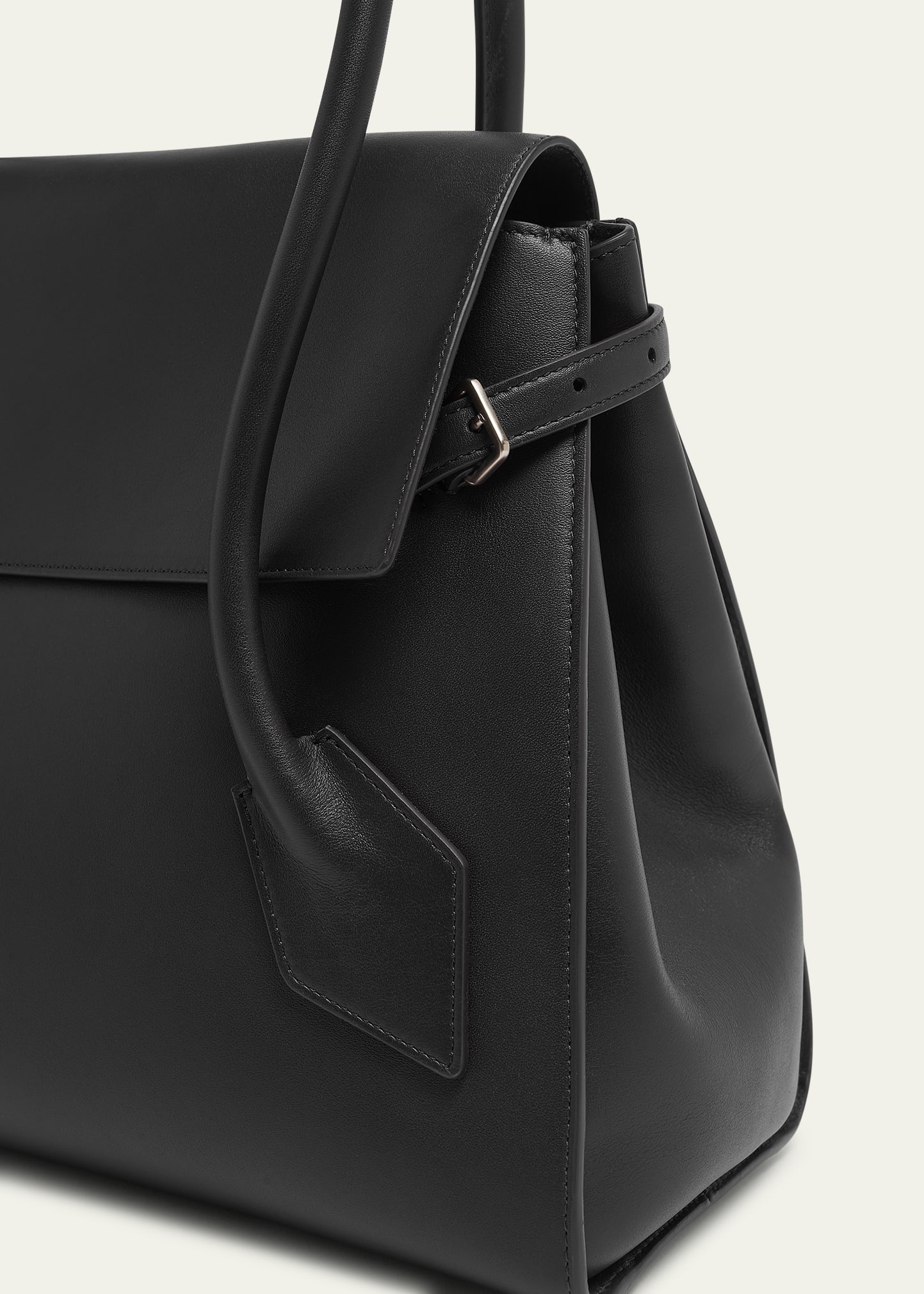 Tate Calf Leather Top-Handle Bag - 5