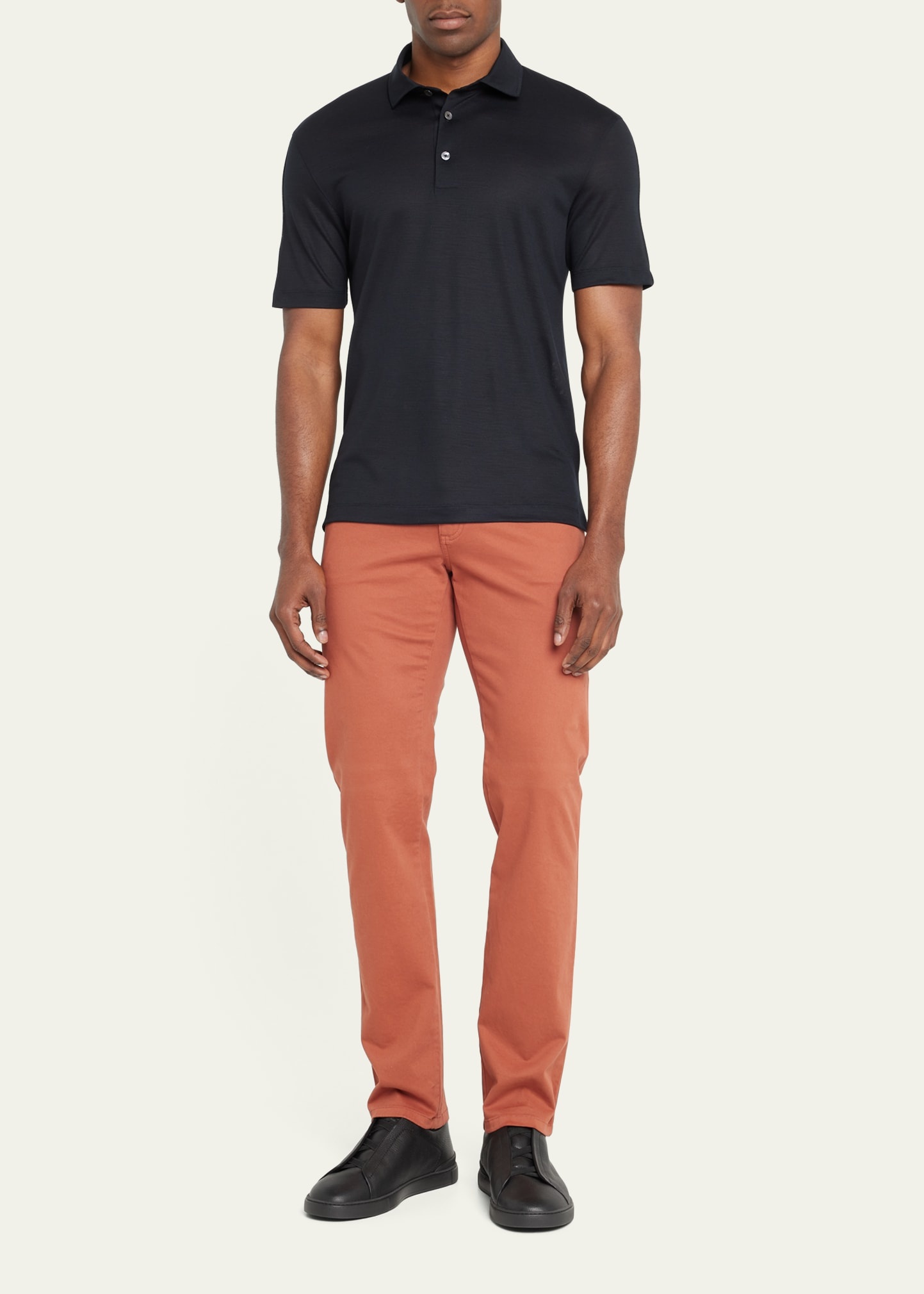Men's Wool Polo Shirt - 2
