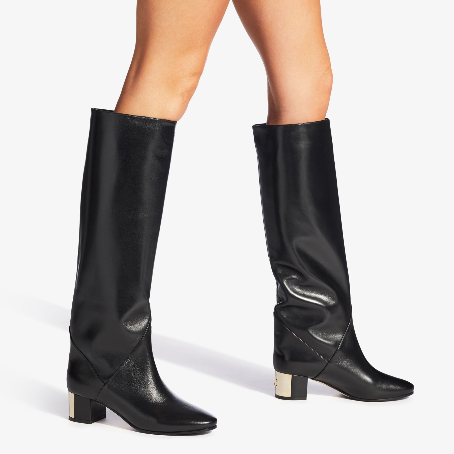 Rydea 45
Black Nappa Leather Knee High Boots - 3