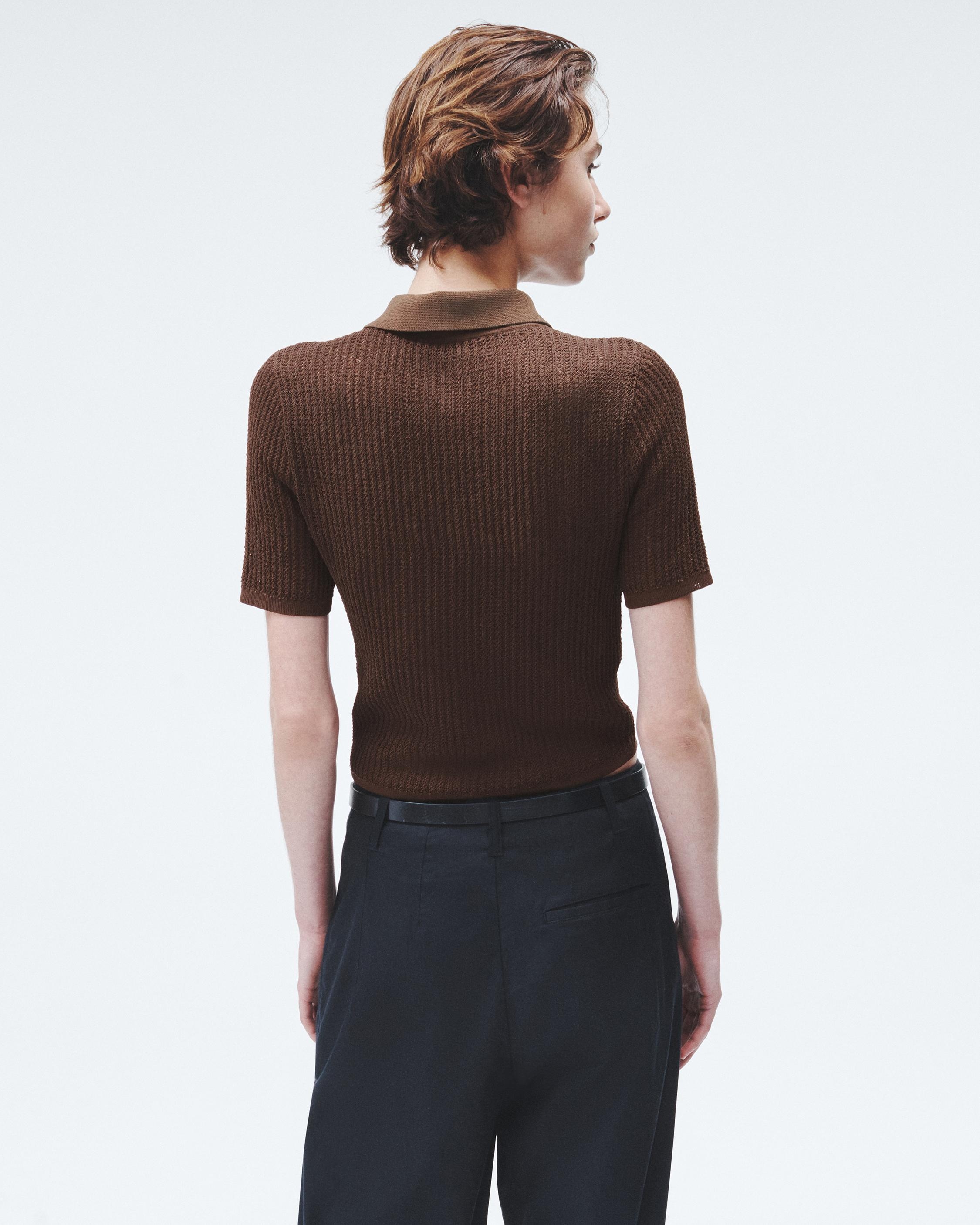 Viola Cotton Polo - 5