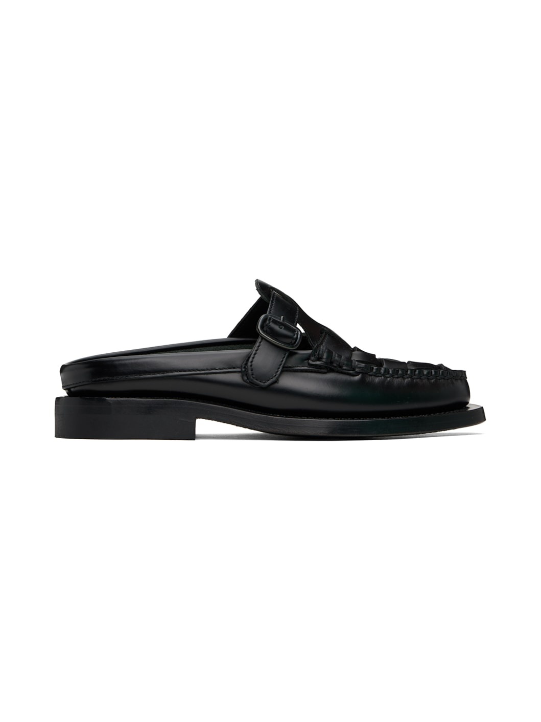 Black Bonell Mules - 1