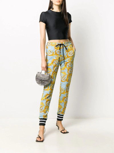 VERSACE JEANS COUTURE baroque print track pants outlook