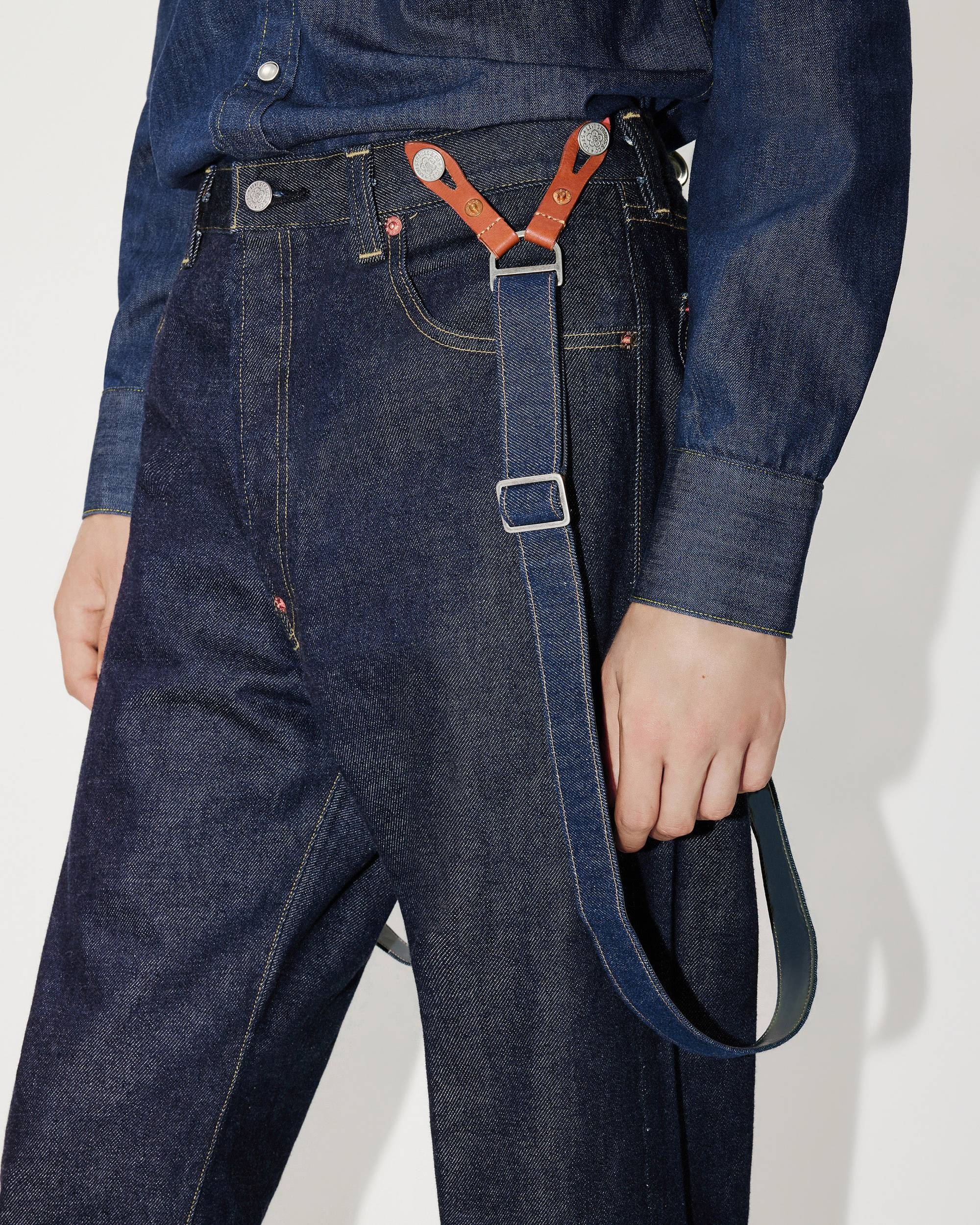 KENZO x LEVI'S® 501® 1933 jeans with braces - 6