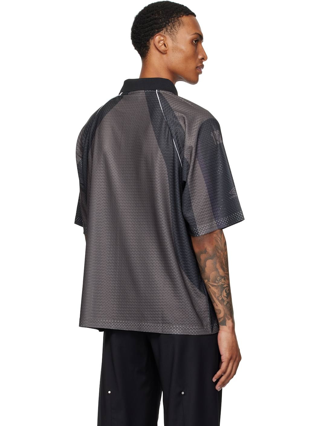 Brown & Black 97/98 'Lazy' Polo - 3
