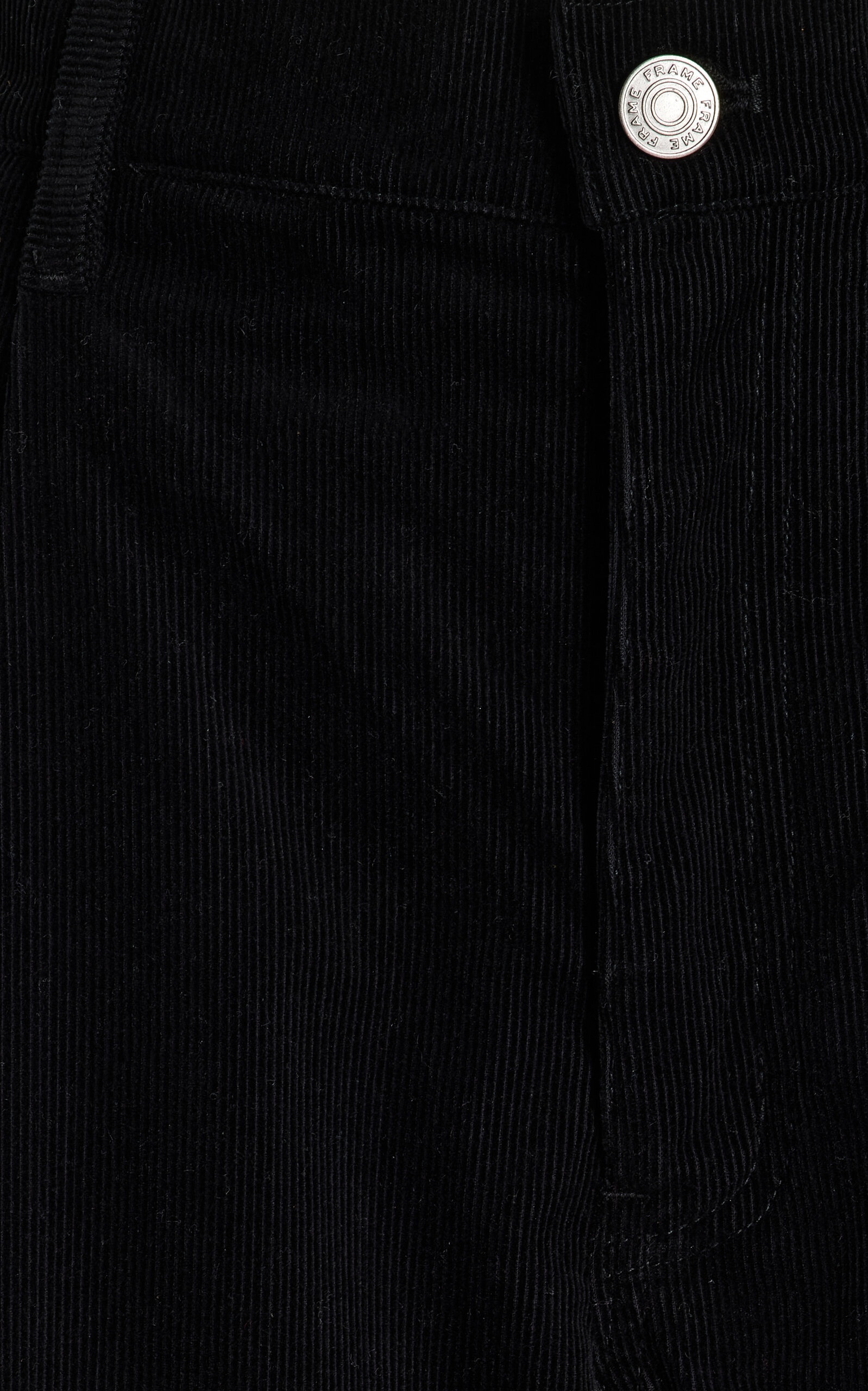 Corduroy Wide-Leg Pants black - 5