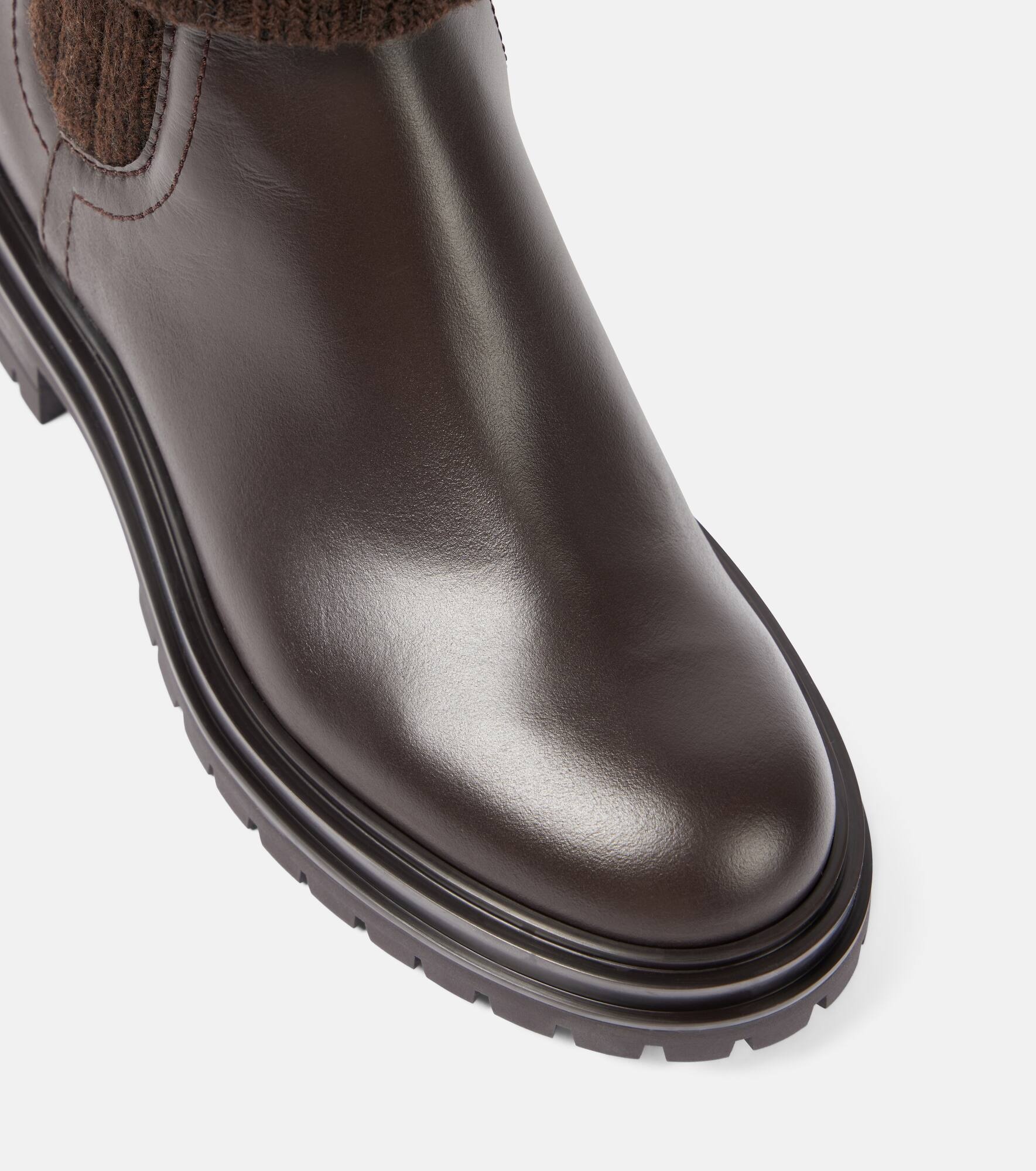 Tenney leather Chelsea boots - 5