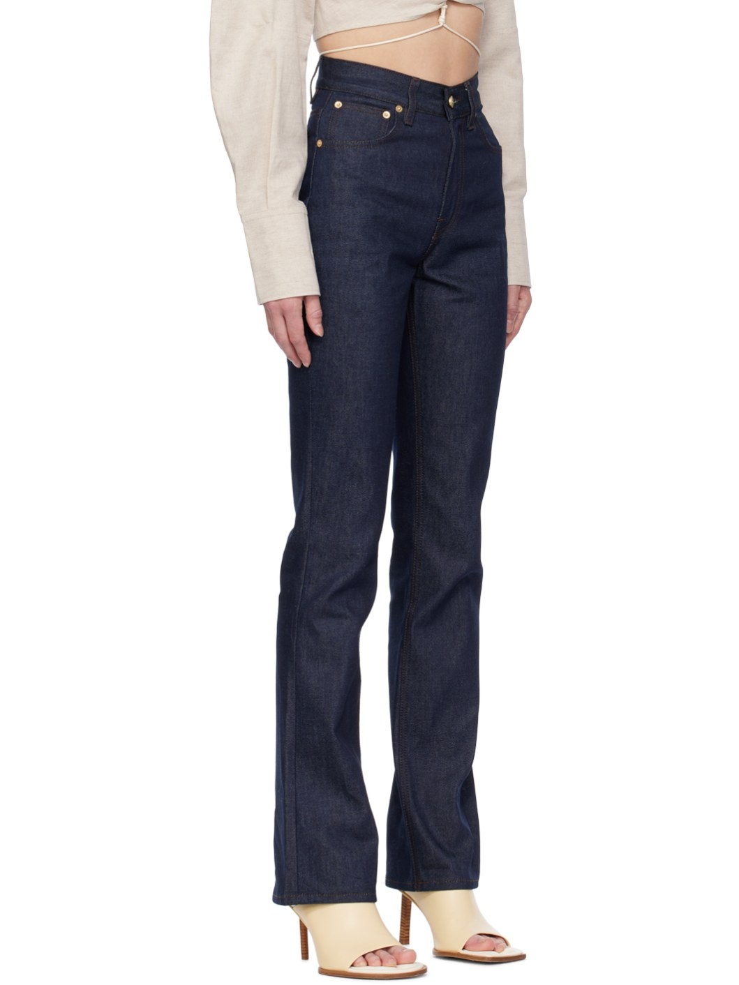 Navy Le Chouchou 'Le de Nîmes' Jeans - 2
