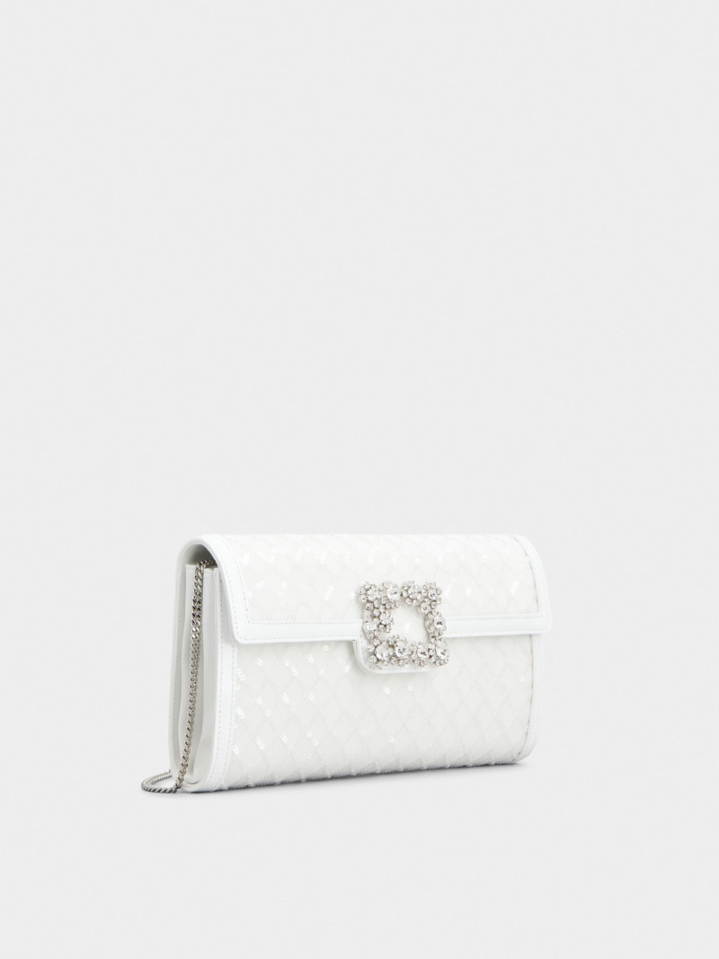 Roger Vivier Efflorescence Clutch with sequins outlook