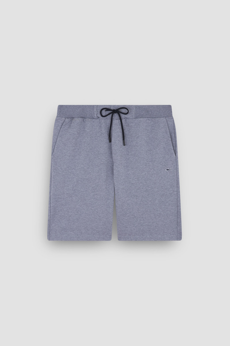 STRETCH FLEECE COTTON BERMUDA SHORTS 1
