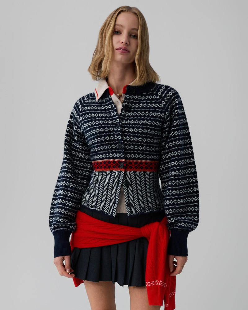 Fair Isle Sculpted Cardigan 5