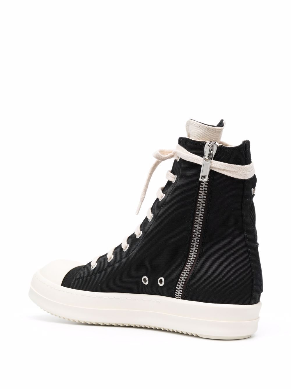 pocket detail high-top sneakers - 3