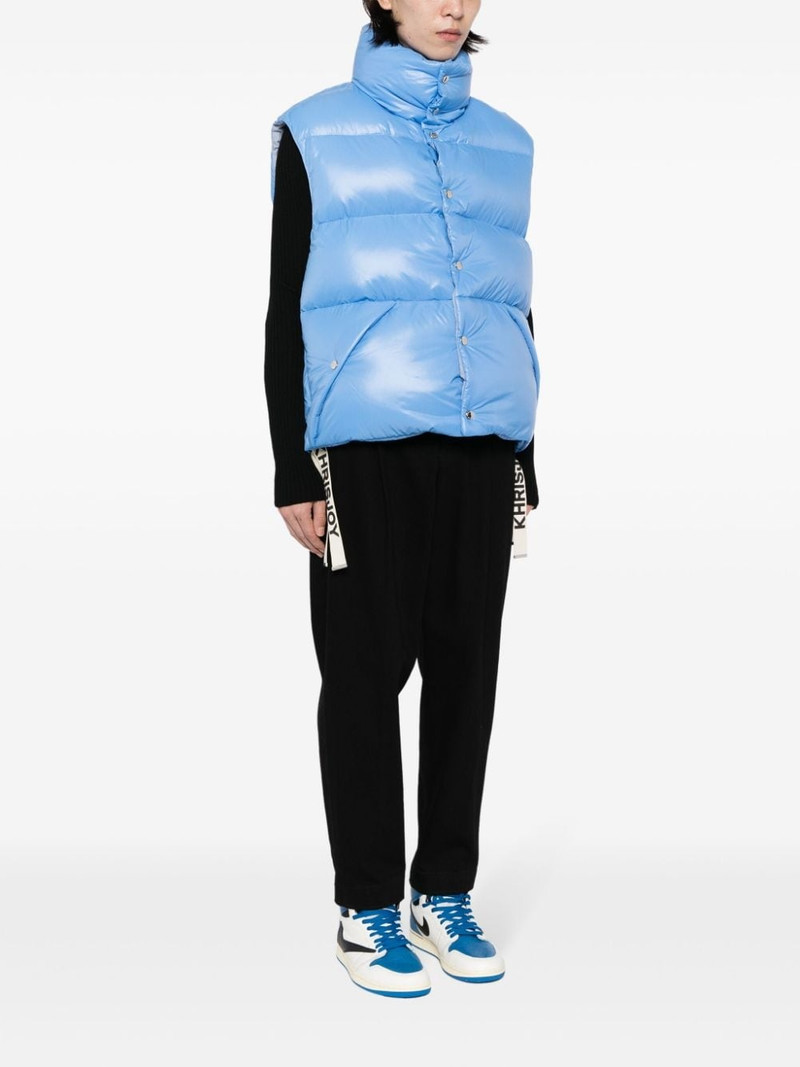 로고 테이프 빛나는 부퍼 gilet 3