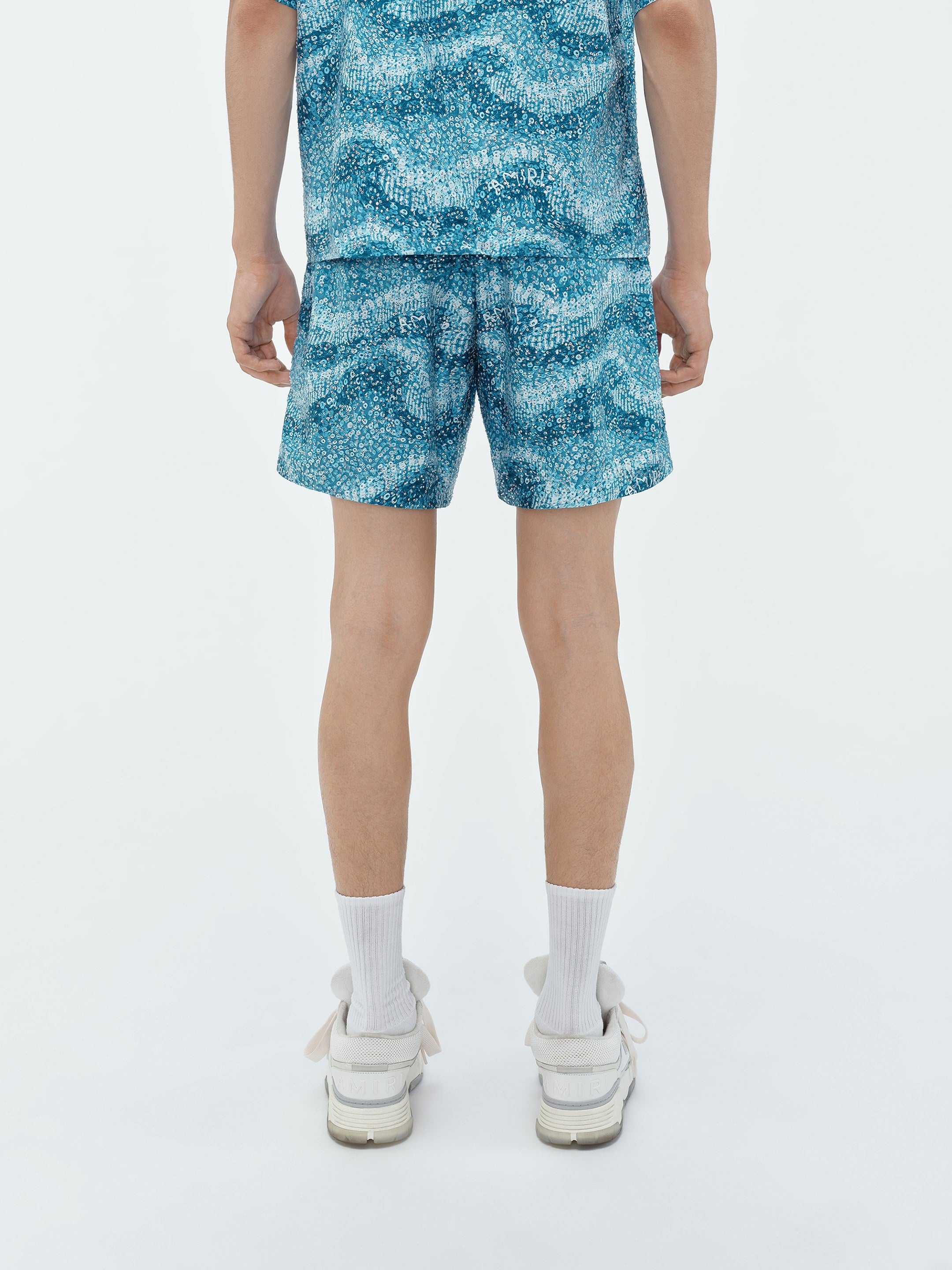 WAVY EMBELLISHED SHORT - 5