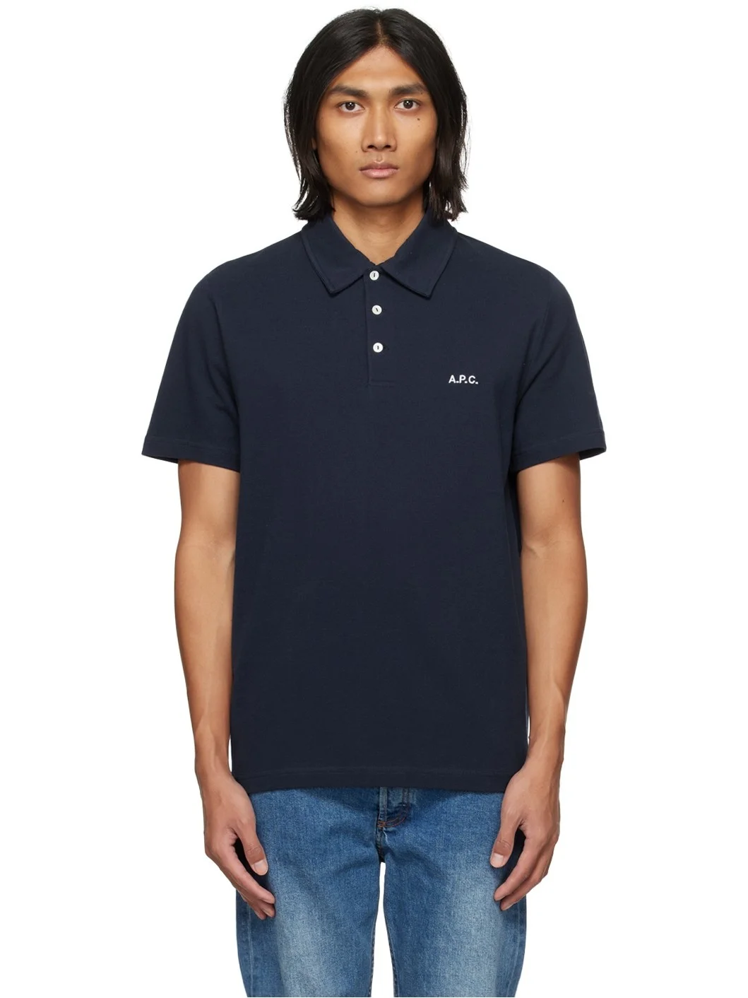 Navy Austin Polo - 1