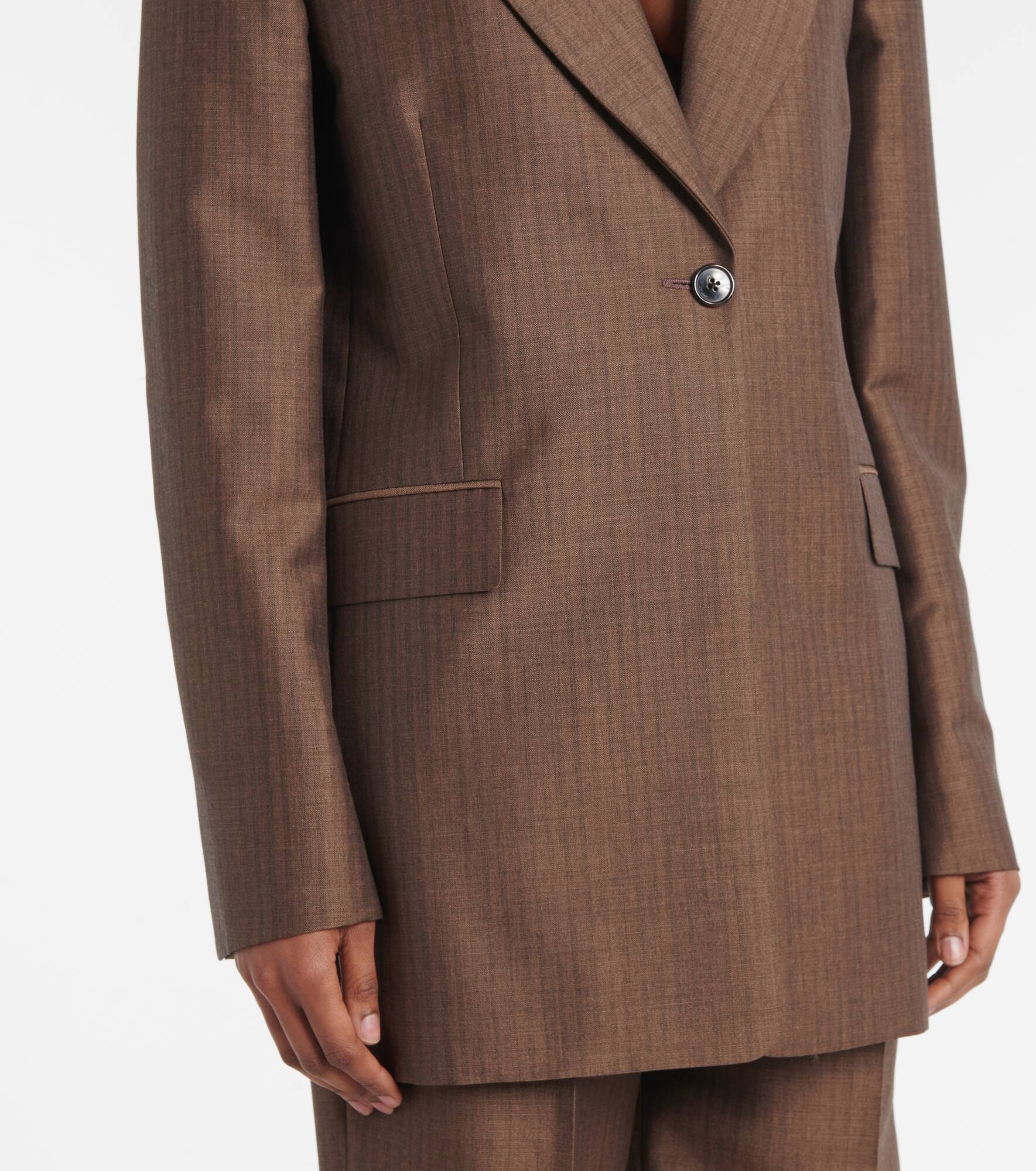 Vermont mohair and wool blazer - 6