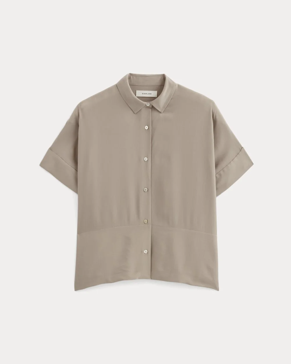 THE BOXY SHIRT IN WASHABLE SILK - 1