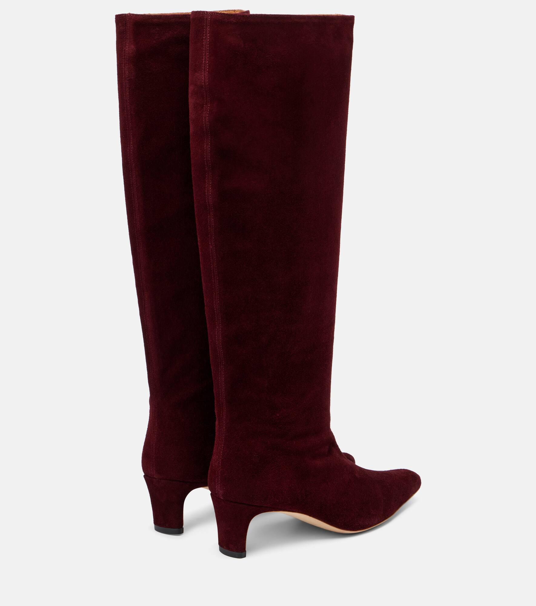 Wally 55 suede knee-high boots - 2