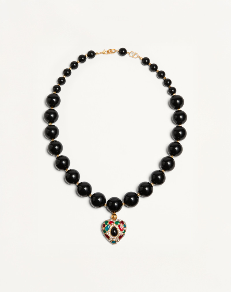 금속, 수지, ENAMEL 및 SWAROVSKI®의 COEUR ROYAL NECKLACE 계정 관리 1