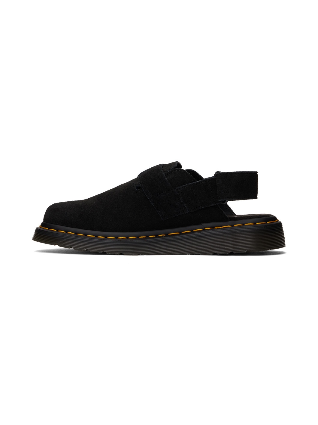 Black Jorge II Suede Slingback Loafers - 3