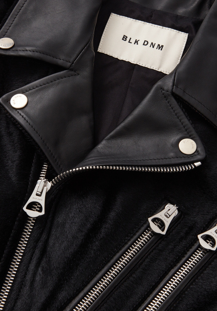 LEATHER JACKET 15 CONNECTED FASHION - 4
