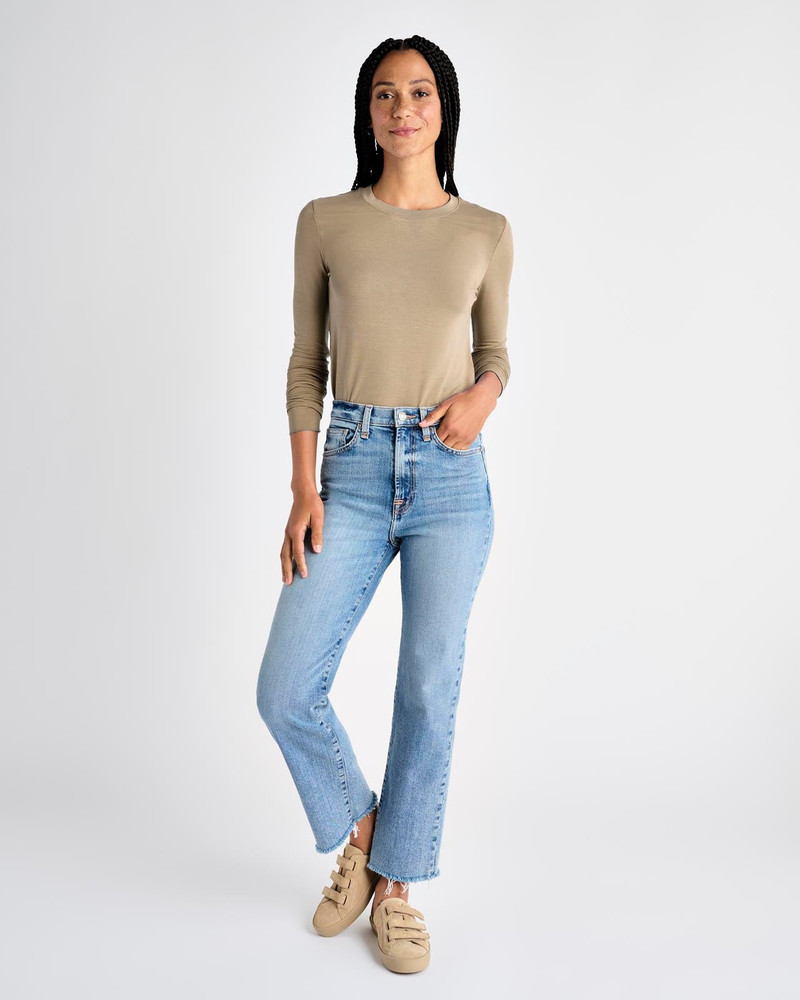Bamboo Blend Long Sleeve Tee 4