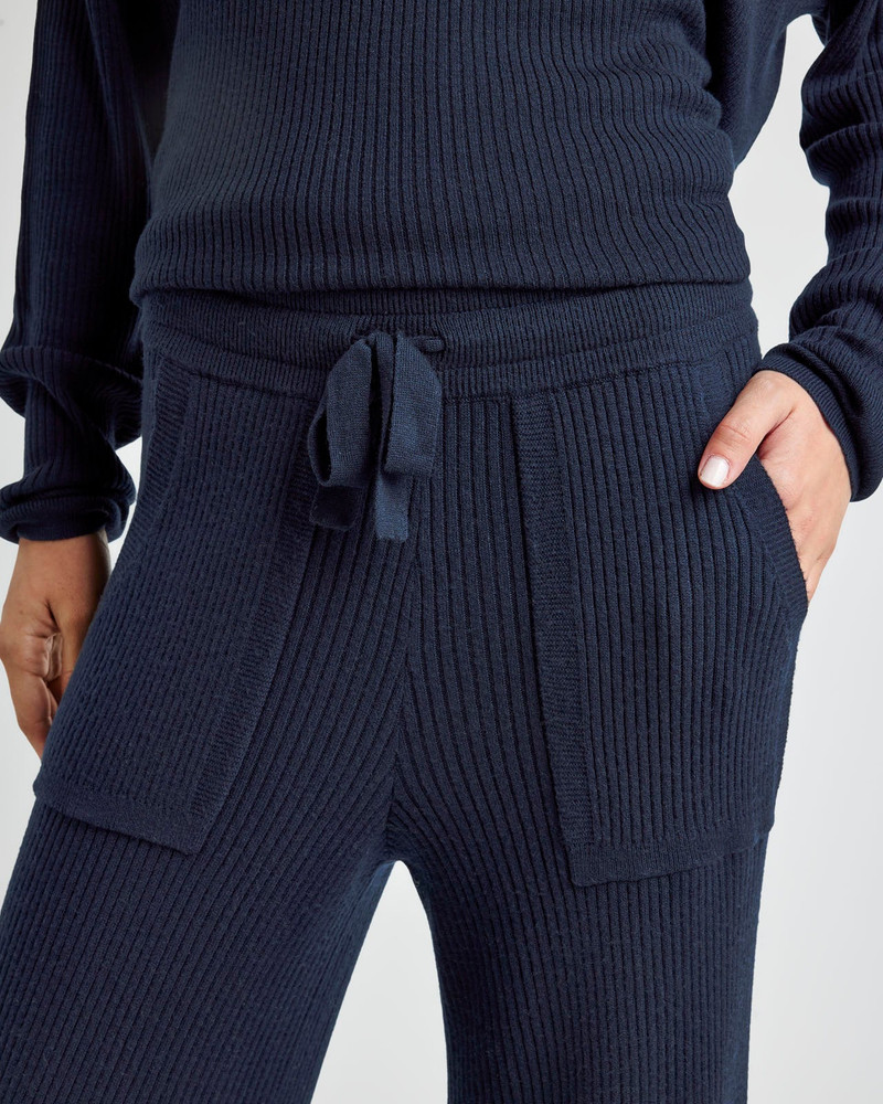 Georgie Cashblend Rib Pant 5