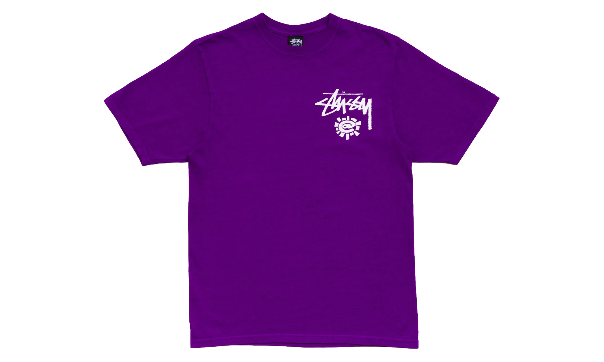STÜSSY & ALWAYS WORLD TOUR TEE "Purple" STUS529 - 1