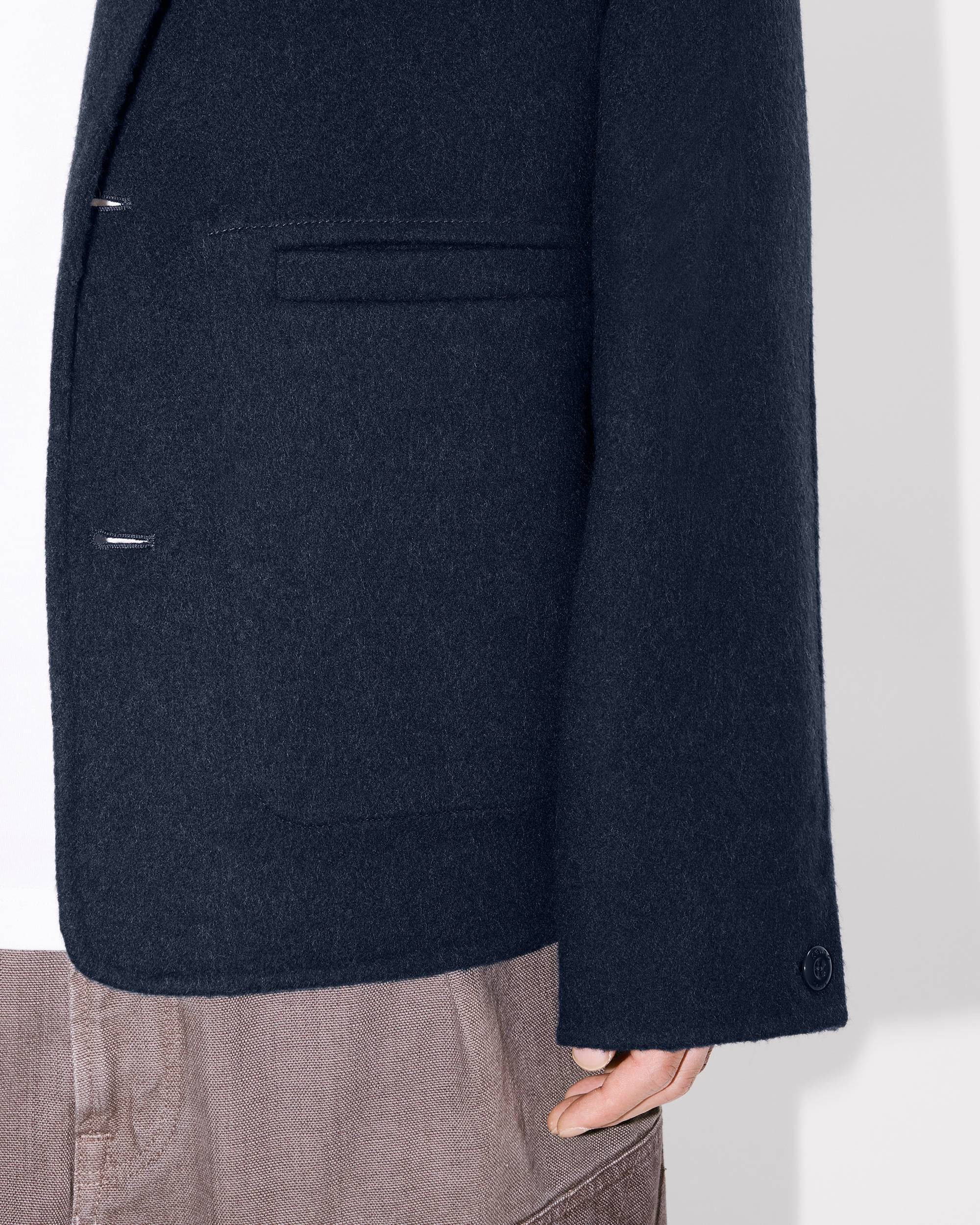 Workwear jacket in wool alpaca - 7