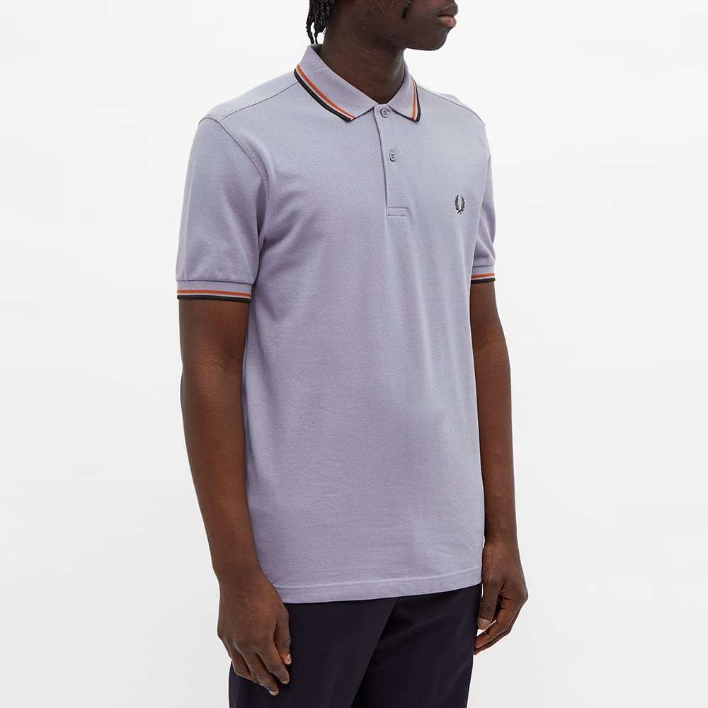 Fred Perry Slim Fit Twin Tipped Polo - 4