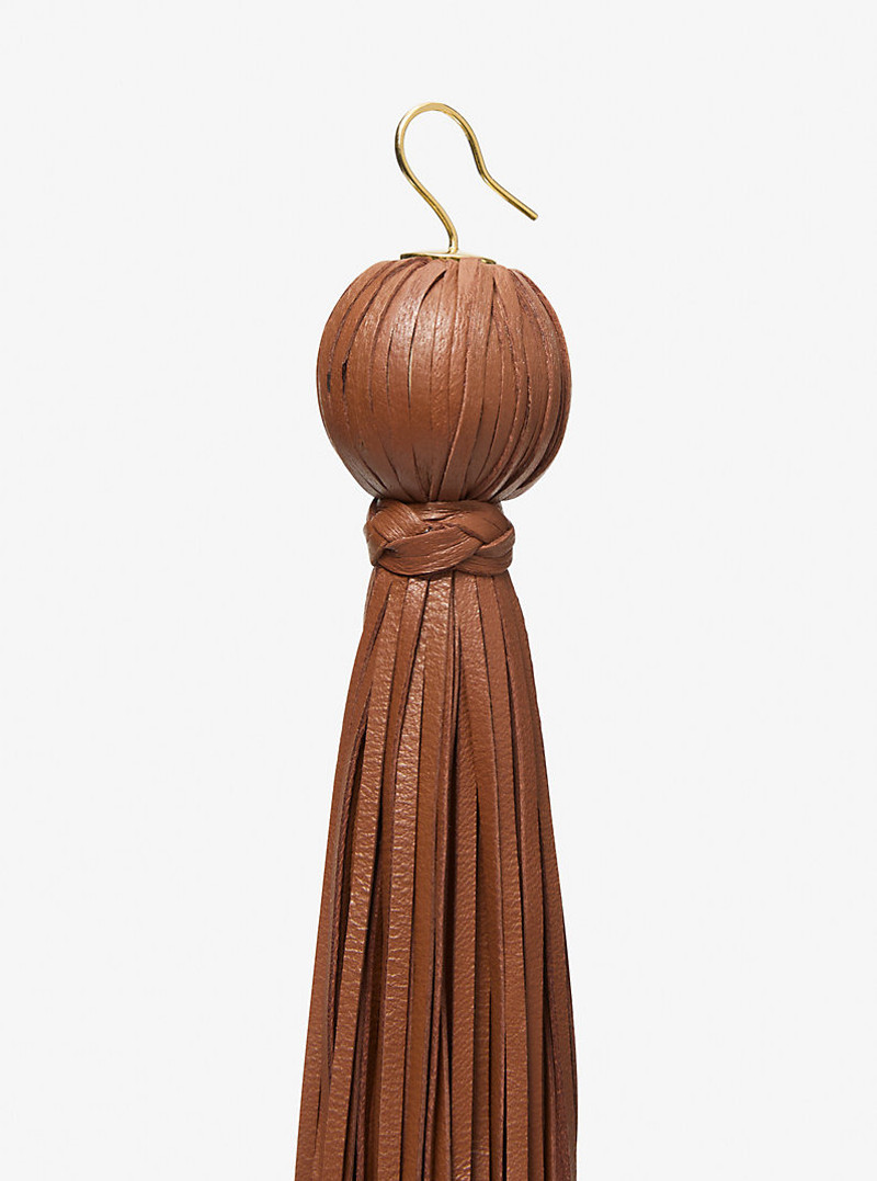 MICHAEL KORS COLLECTION Tassel Leather Earrings outlook