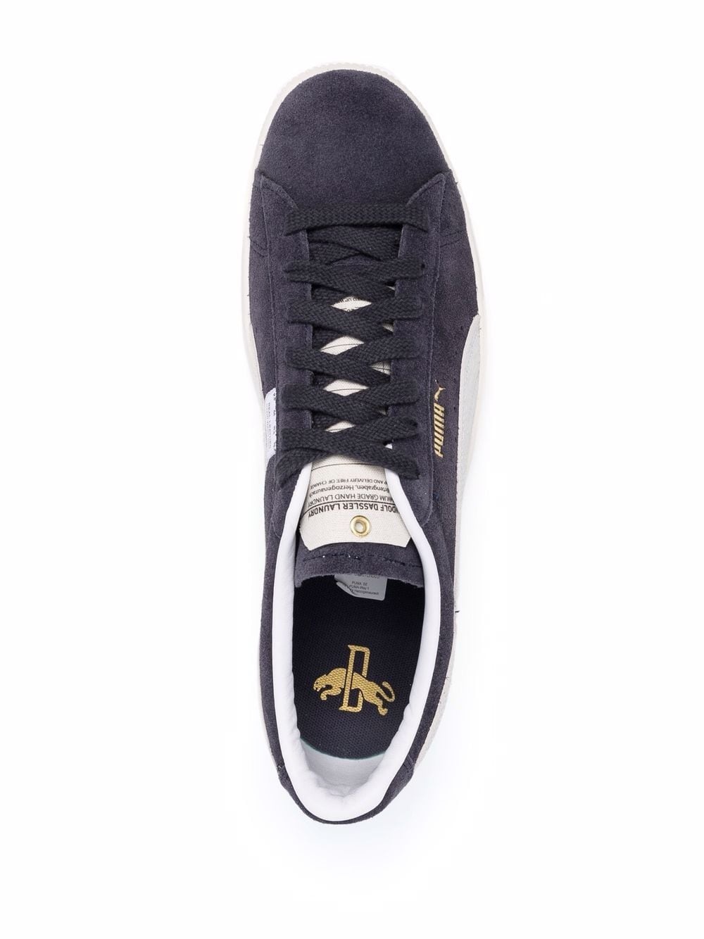 Suede Vintage Rudolf Dassler Legacy Laundry Boys "Black" - 4