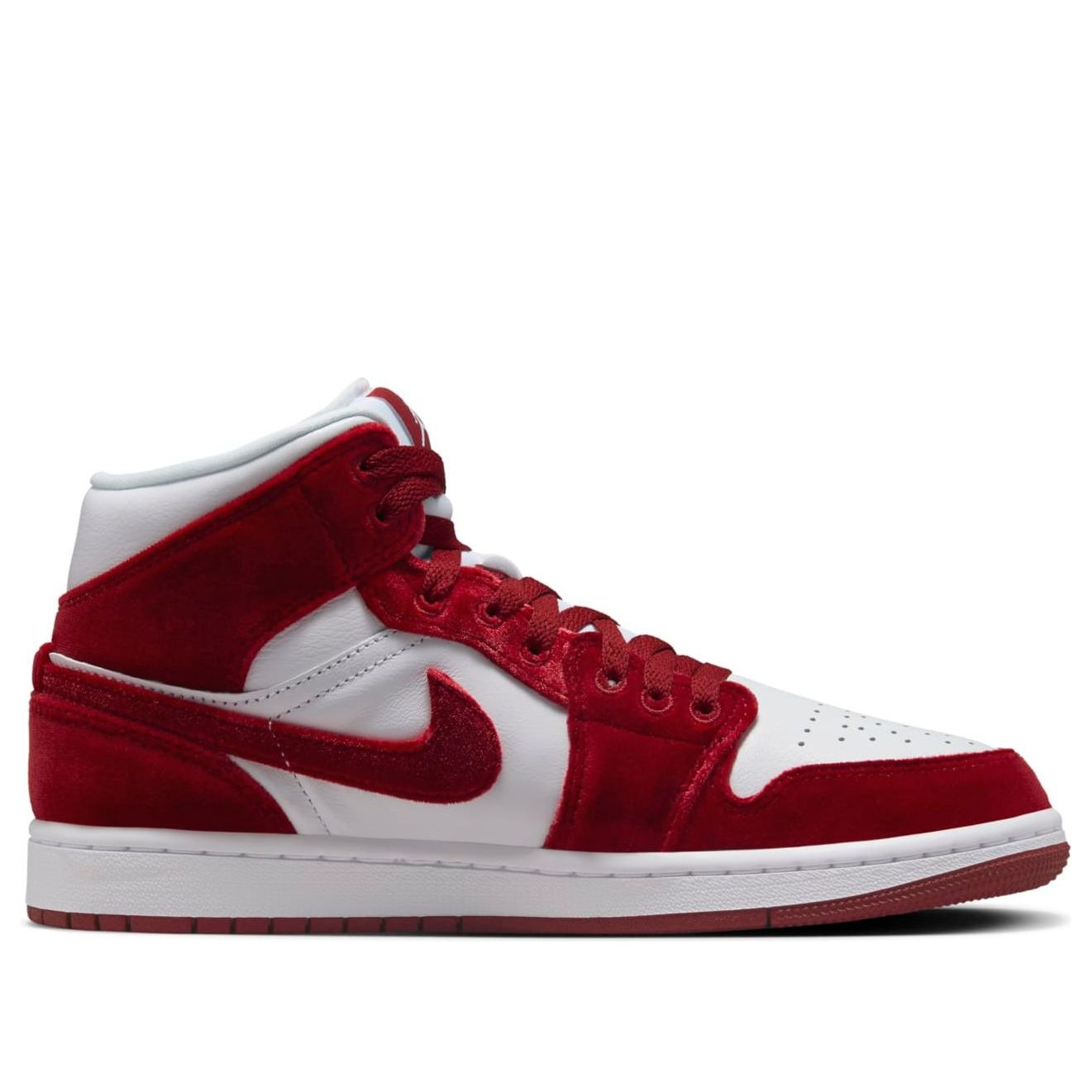 (WMNS) Air Jordan 1 Mid SE 'Red Velvet' FZ3334-100 - 2
