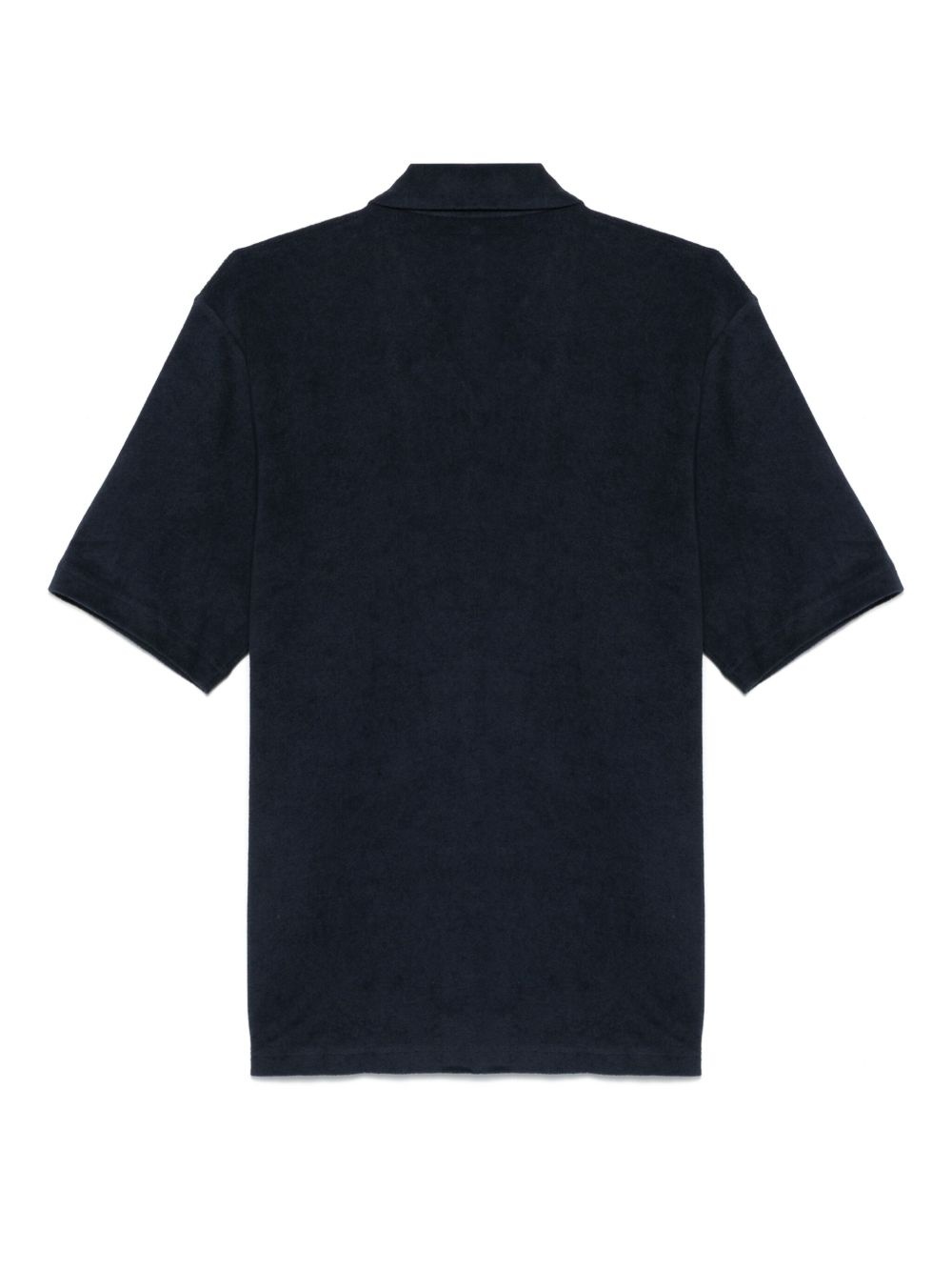 towelling camp-collar shirt - 2