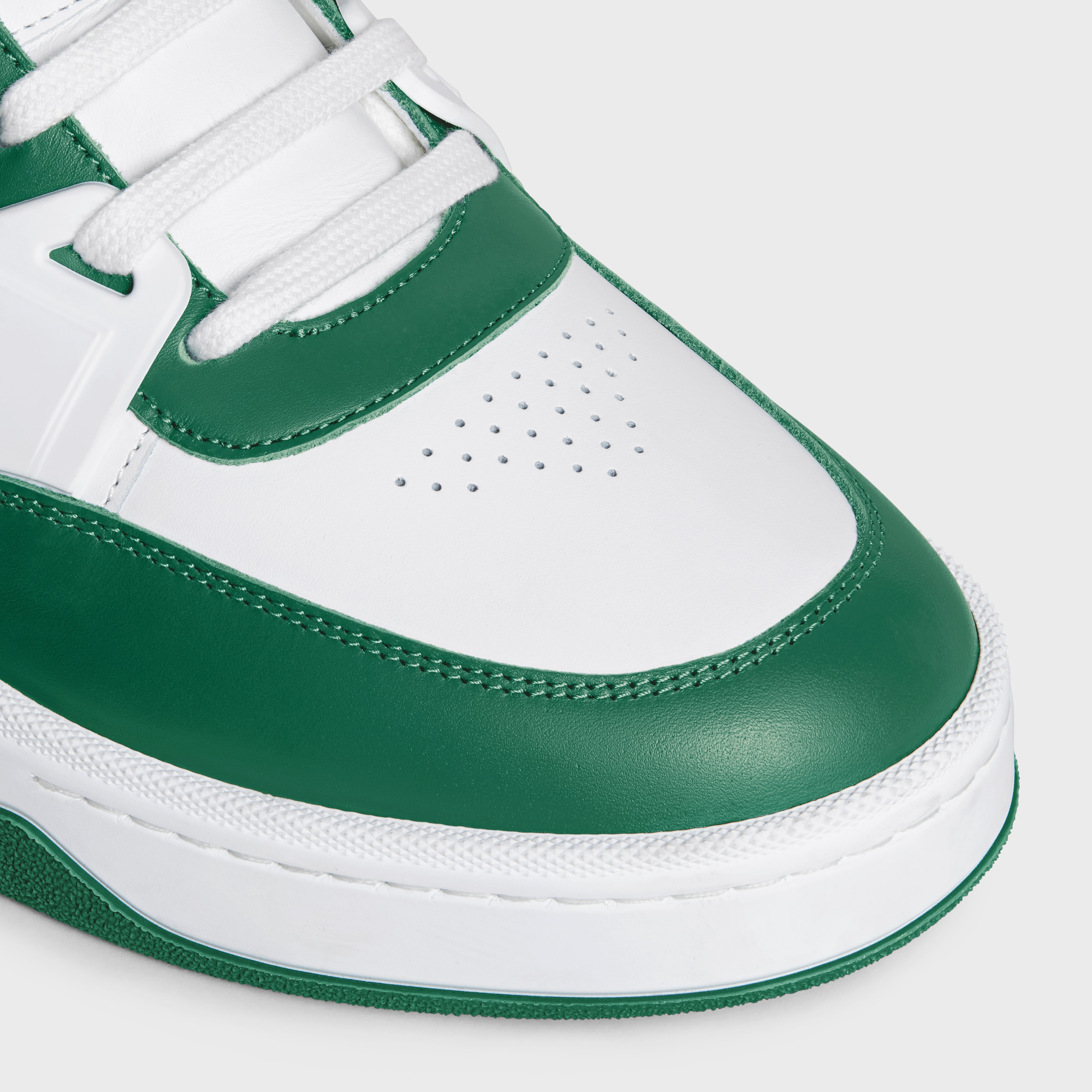 CELINE CELINE TRAINER CT-07 LOW LACE-UP SNEAKER in CALFSKIN