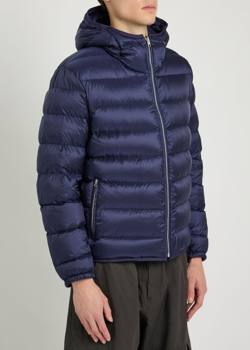 Ten C Ten C Padded Hooded Nylon Jacket outlook