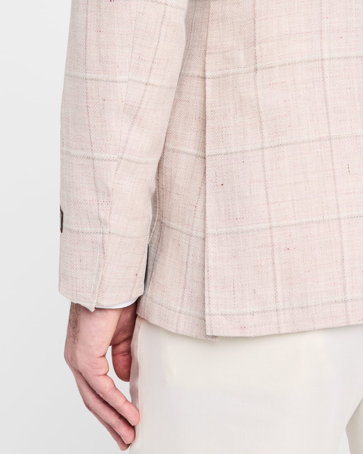 Men's Windowpane Sport Coat - 8