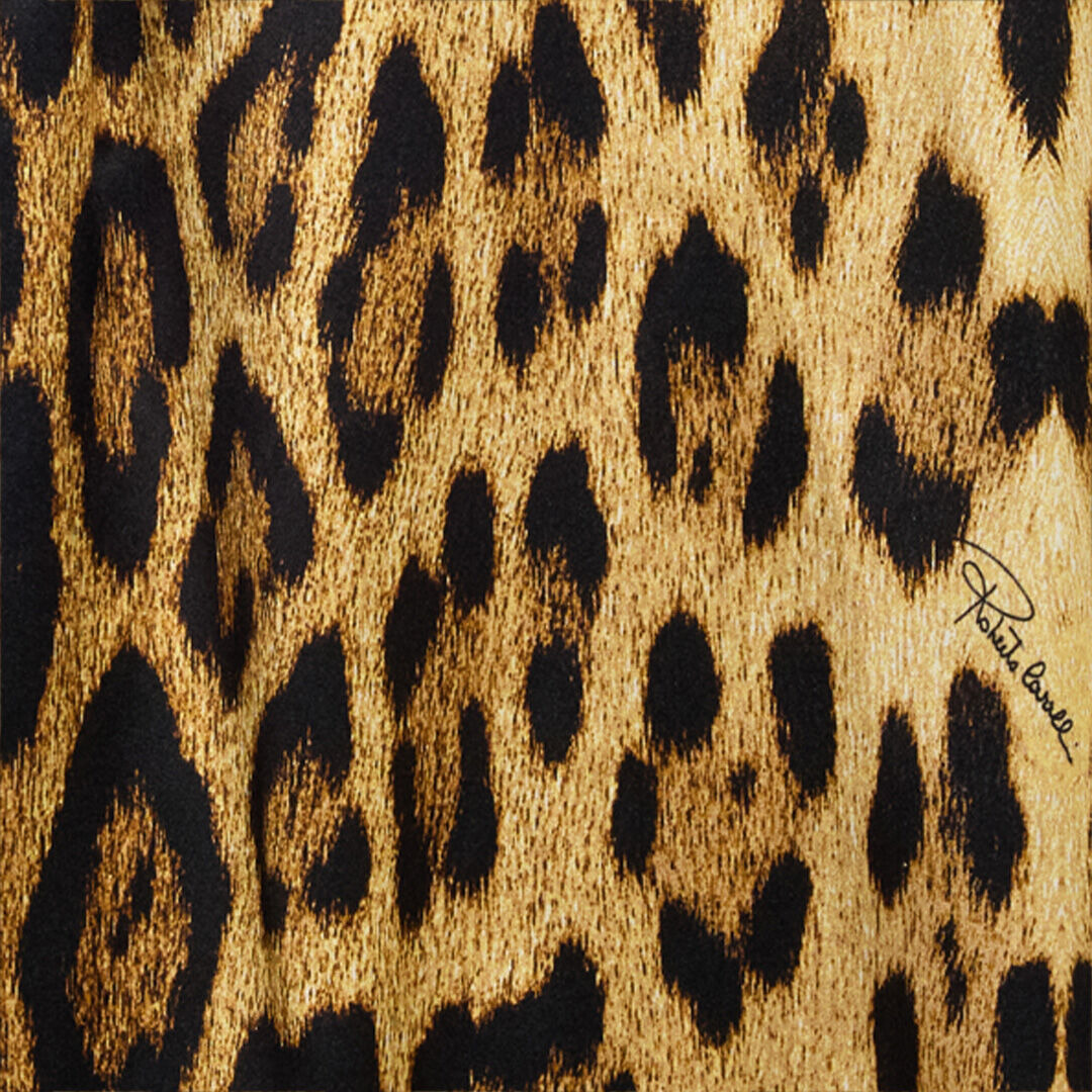 Silk Shirt With Jaguar Skin Print - 5