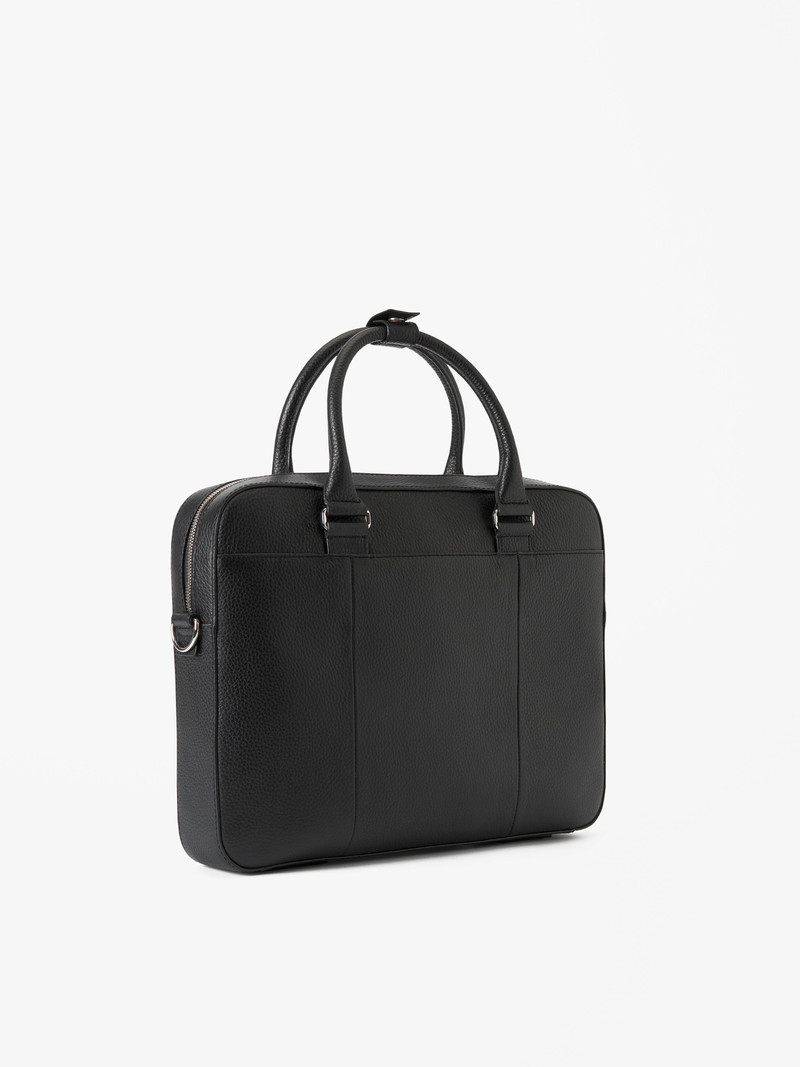 TIGER OF SWEDEN Bosun Leather Briefcase outlook