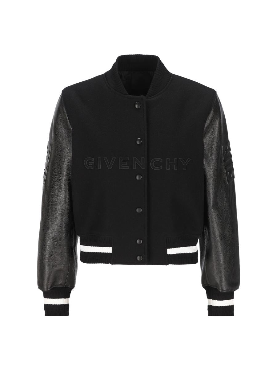ジャケット Givenchy Giacca In Lana Ricamata GIVENCHY | Black Men's Jacket | YOOX