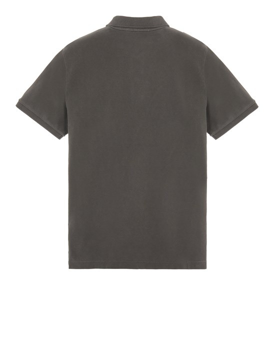 22S67 COTTON PIQUÉ_GARMENT DYED + PIGMENT DYE STEEL GRAY - 2