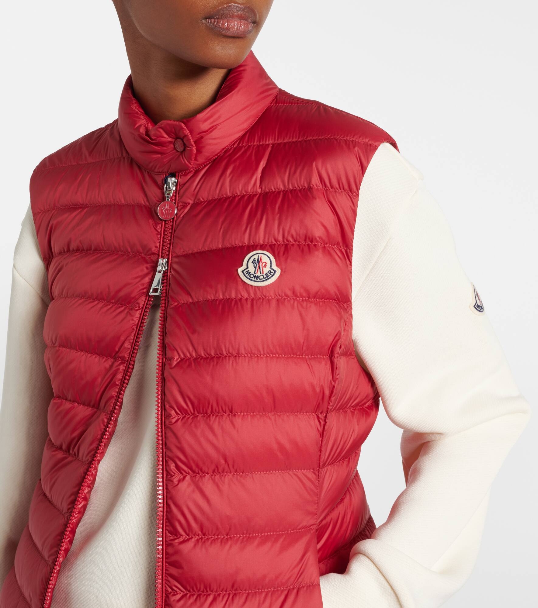 Igens logo down vest - 4