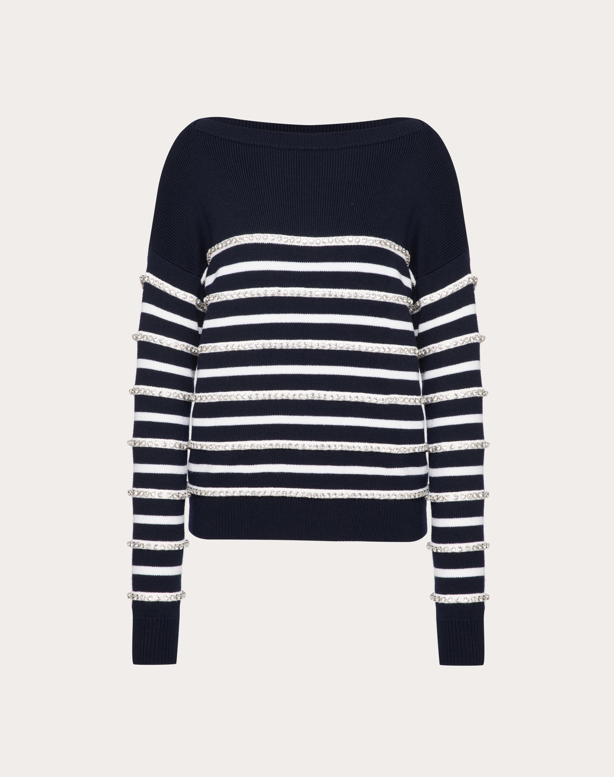 EMBROIDERED WOOL SWEATER - 1